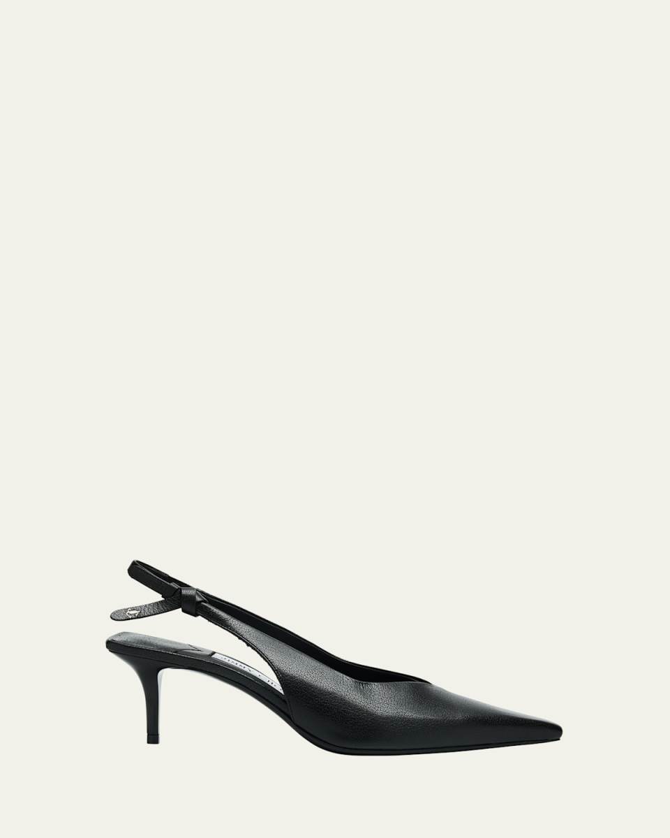 Camie Leather Slingback Pumps